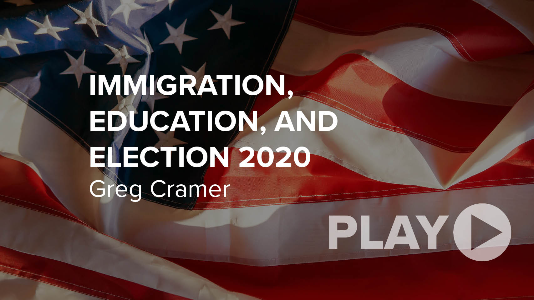 Immigration, Education, and Election 2020