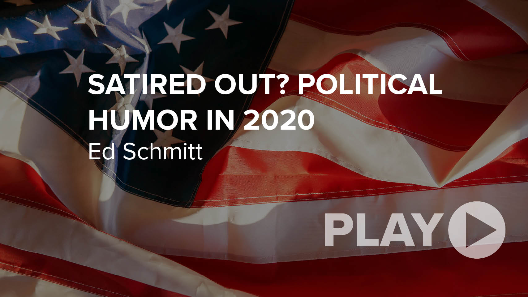 Satired Out? Political Humor in 2020