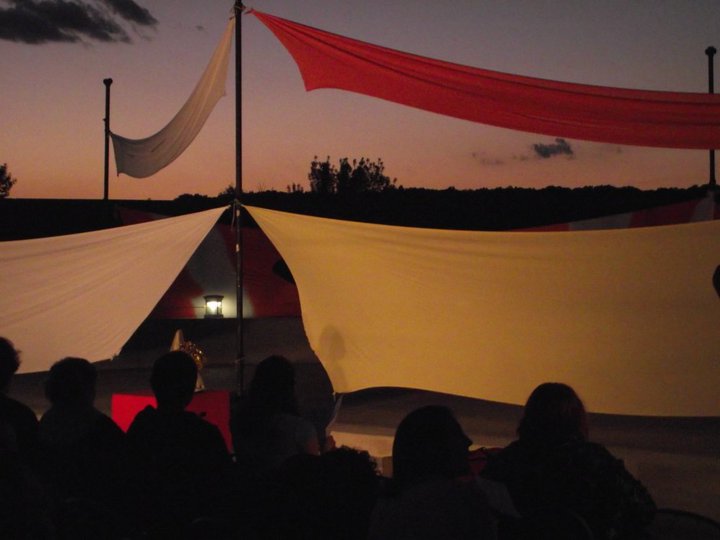 Shakespeare tent