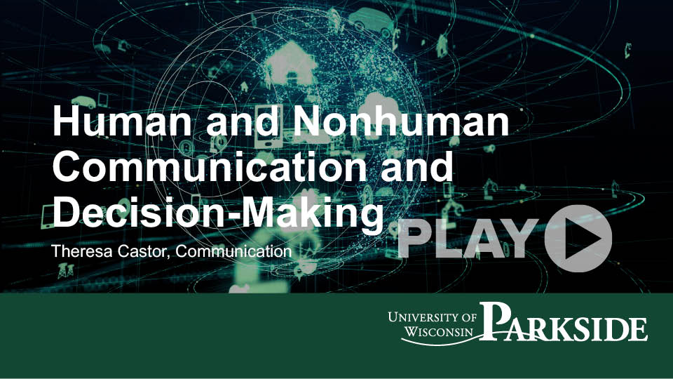 NSF Grant Human and Nonhuman Communication and Decision Making