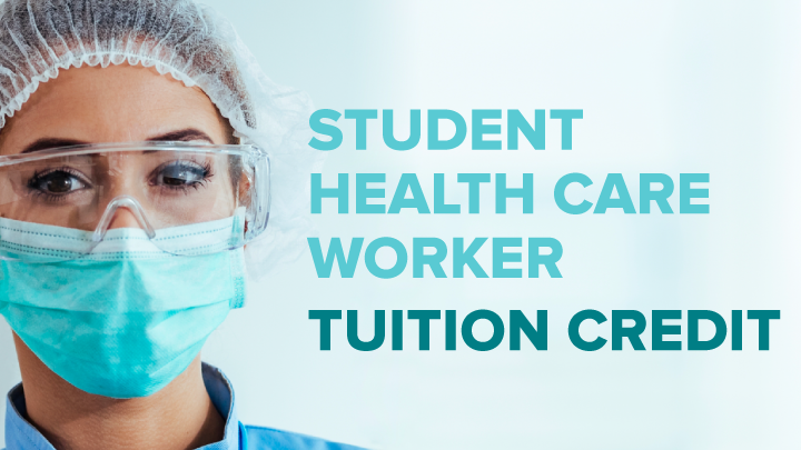 Student healthcare worker tuition credit