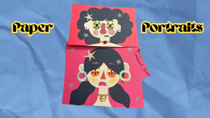 paper portraits- calender