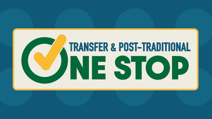 Transfer and Post Traditional text with a check mark in the first O