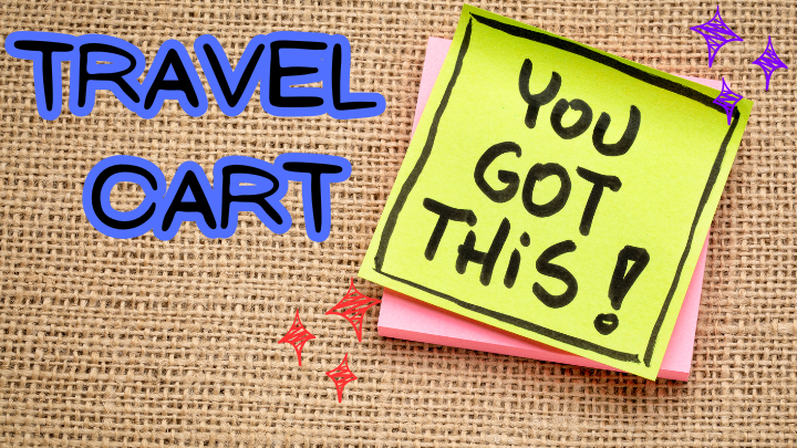 Finals- You got this! Travel cart