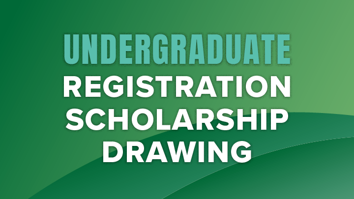 Undergraduate Registration Scholarship Drawing