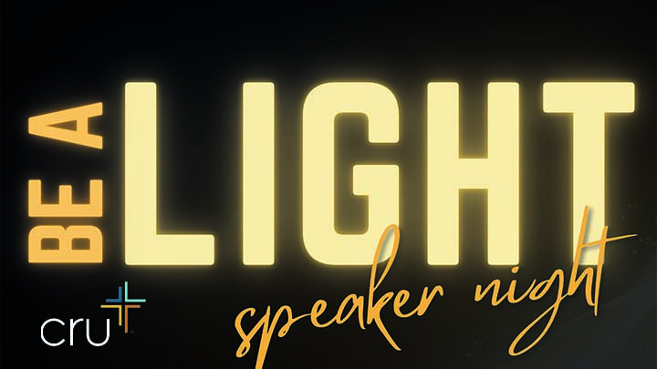 Be a Light Speaker Night!