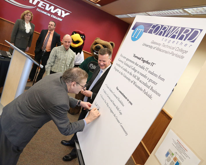 Provost signs agreement