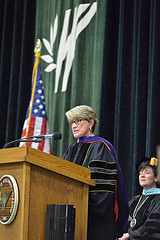 Regent Millner at UWP Commencement