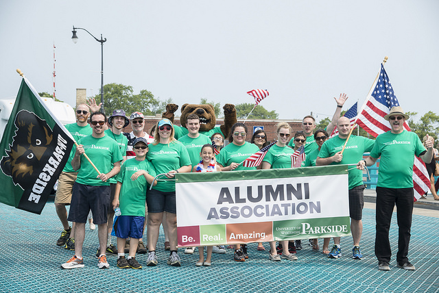 Alumni Association in Racine Fourth Fest Parade Alumni Association in Racine Fourth Fest Parade