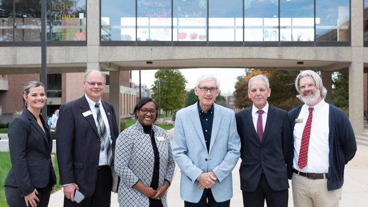 Gov. Evers visits UW-Parkside Oct 2023