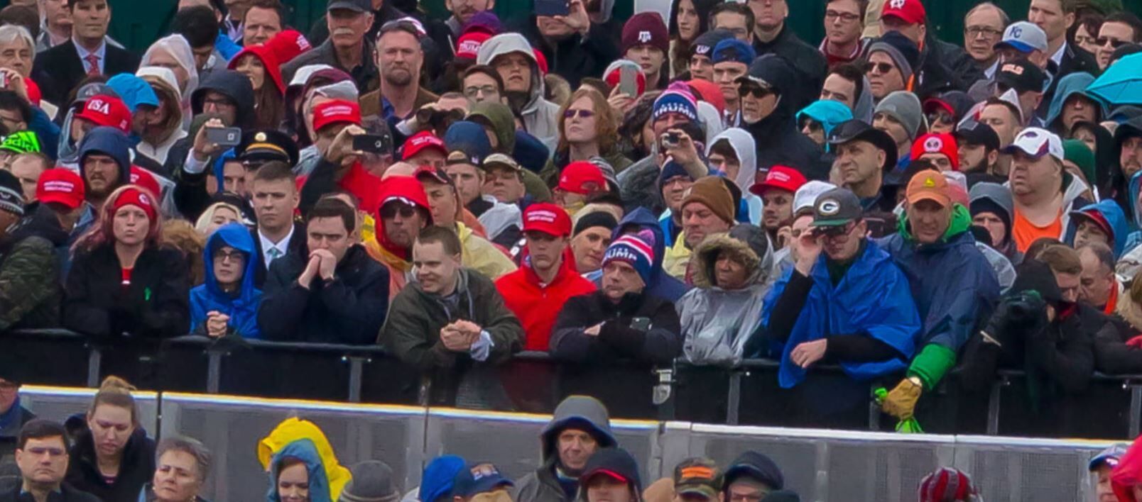 Inauguration crowd