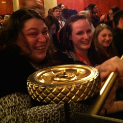 Students-with-the-golden-hand-truck-award