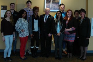 Group photo with Ray Cross