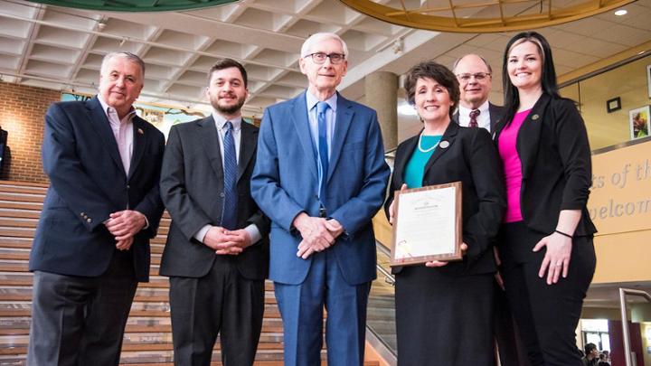 Gov. Evers visits UW-Parkside