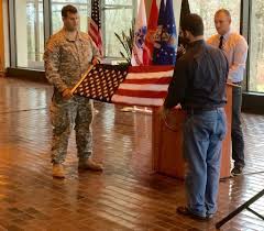 Flag Folding Ceremony