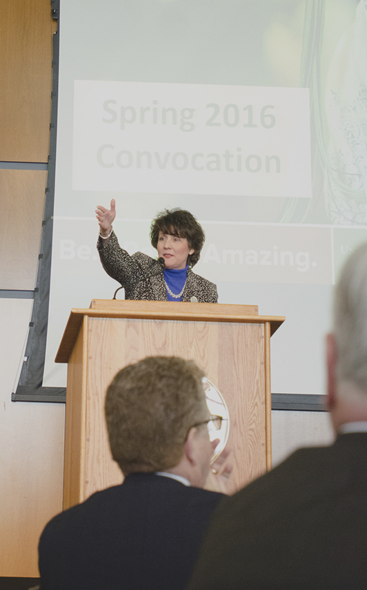 Chancellor Ford Spring 2016 Convocation