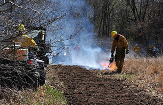 Prescribed Prairie Burn