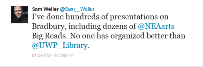 Weller Tweet