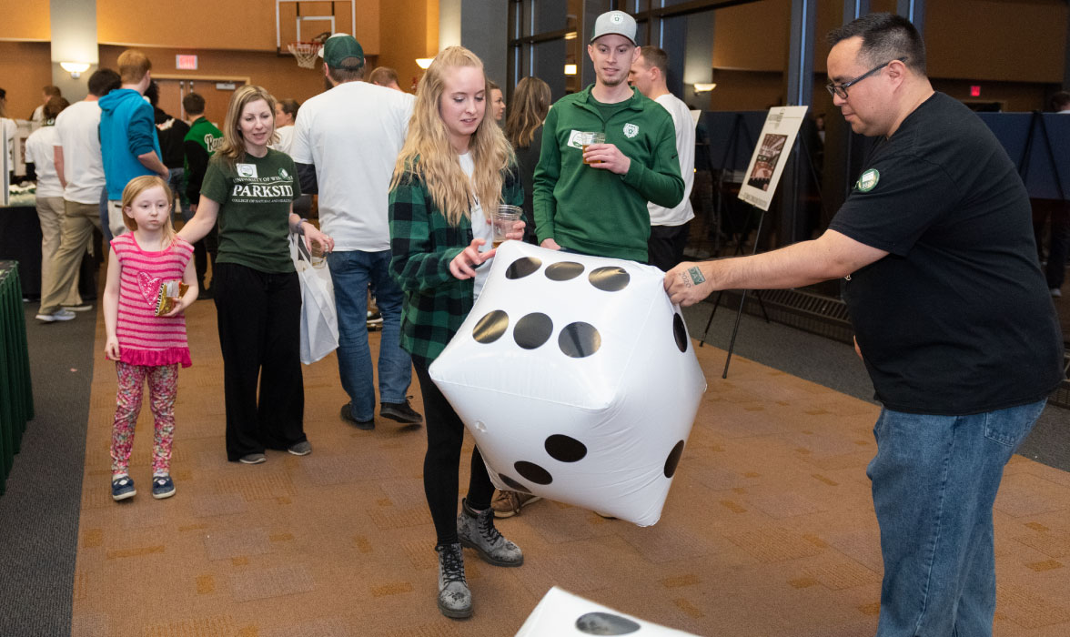 Kristin Peck - Brent Schultz ’11 - and associate professor Kenny French