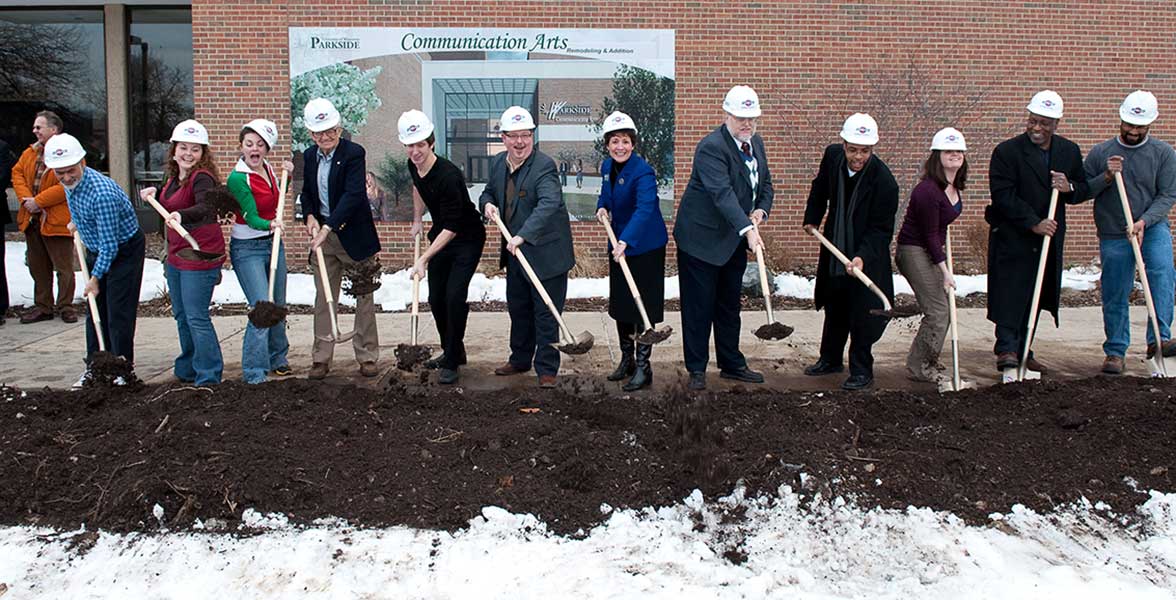 Breaking ground on the Rita in 2010