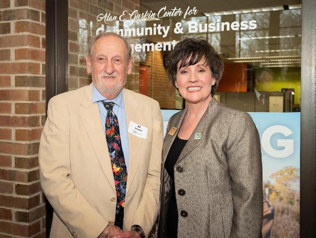 Chancellor Ford and Al Guskin