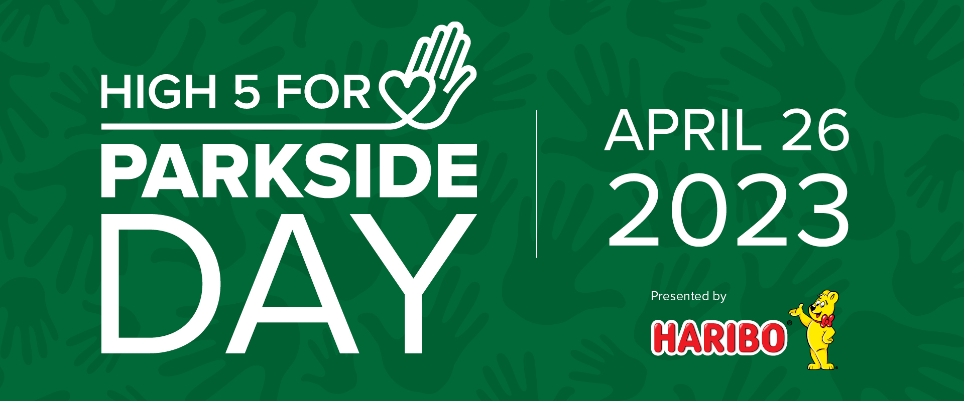 High five branding for Parkside day 