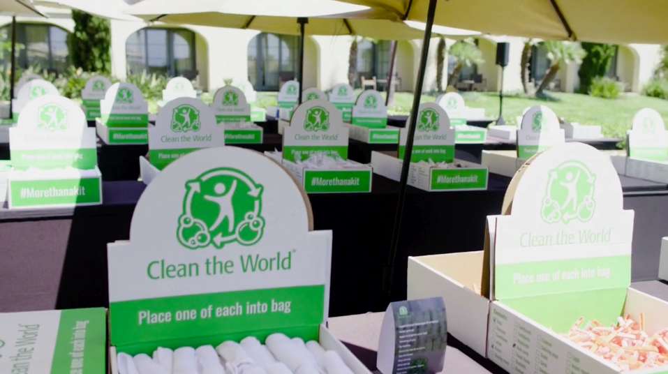 Clean the world brand