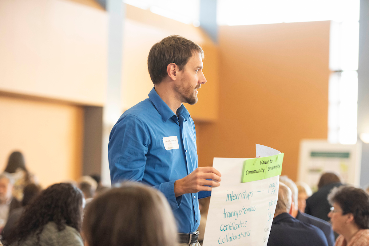 Partnership Activity at 2019 Nonprofit Breakfast