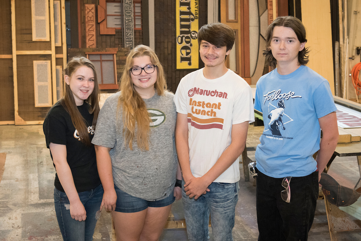 Interns in the Shop Interns in the Shop