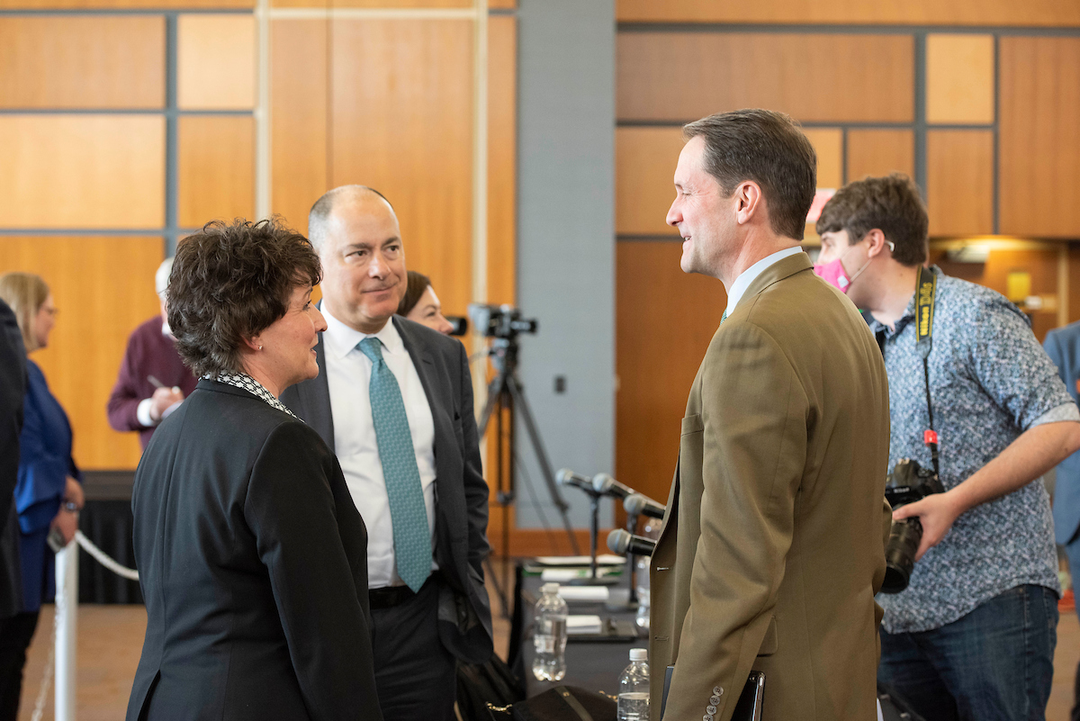 Chancellor Ford after the hearing