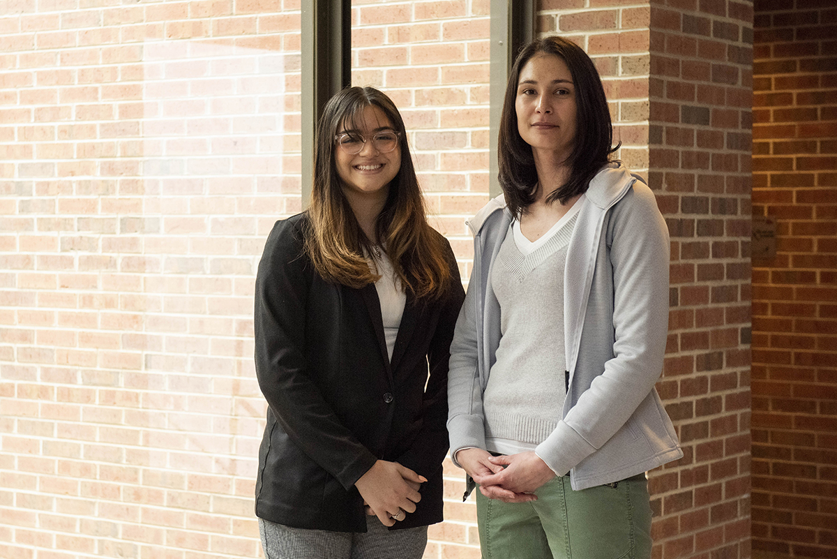 Regents Brianna Tucker (UW Stevens Point) and Jennifer Staton (UW-Parkside)