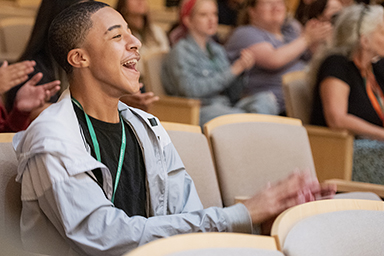 Student at Hip Hop DNA / Flutes at Dawn concert