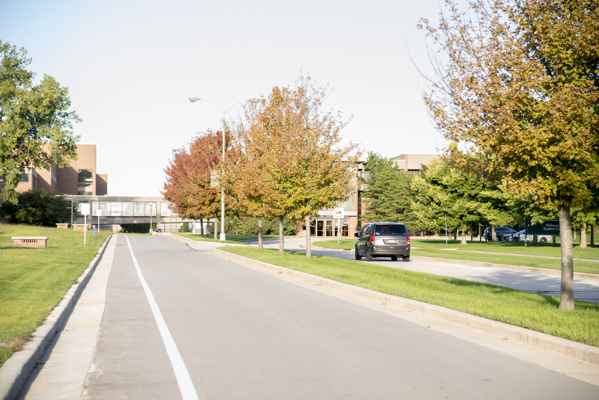 Fall on campus