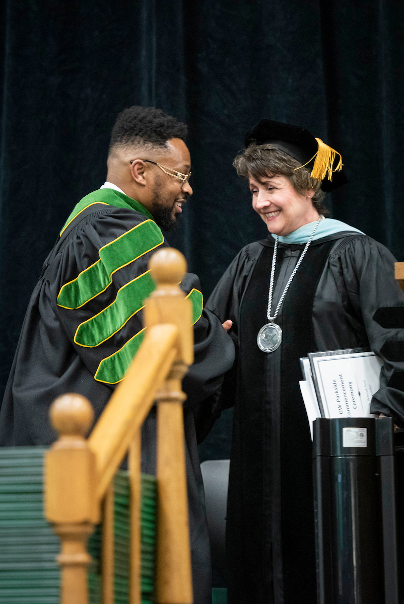 Dr. Anton House and Chancellor Ford Dr. Anton House and Chancellor Ford