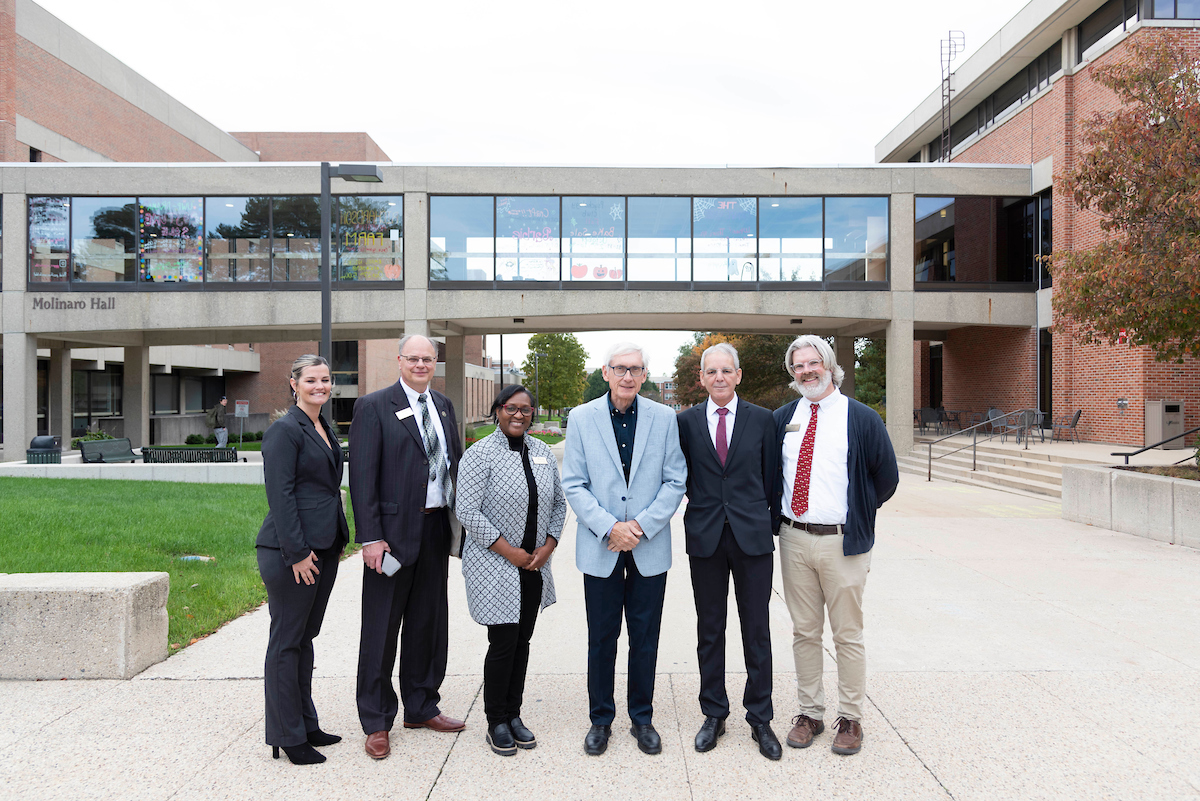 Gov. Evers visits UW-Parkside Oct 2023