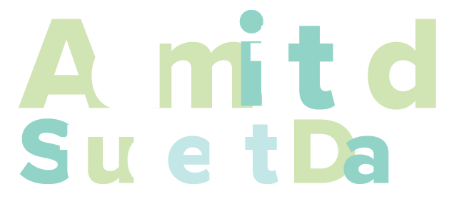 admitted student day text in multi colors