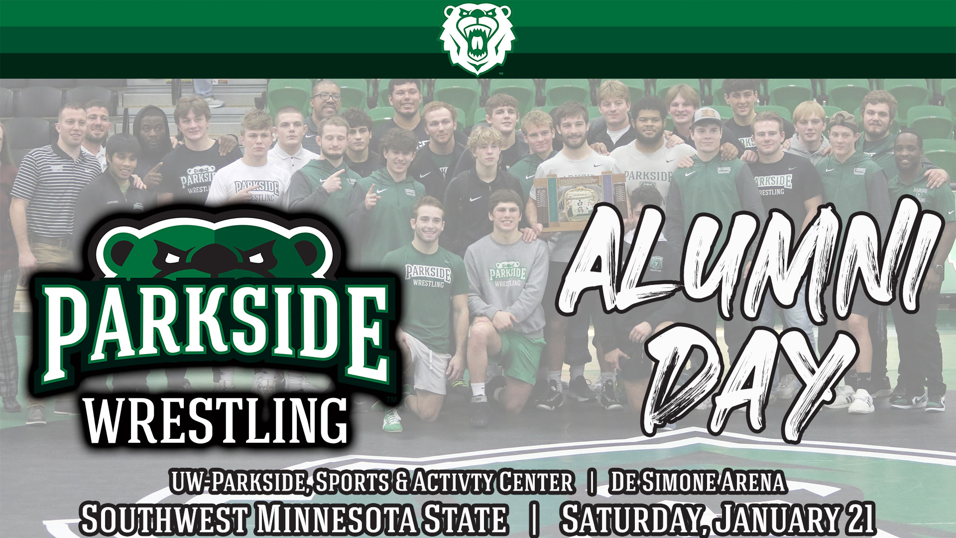 Alumni-Day wrestling