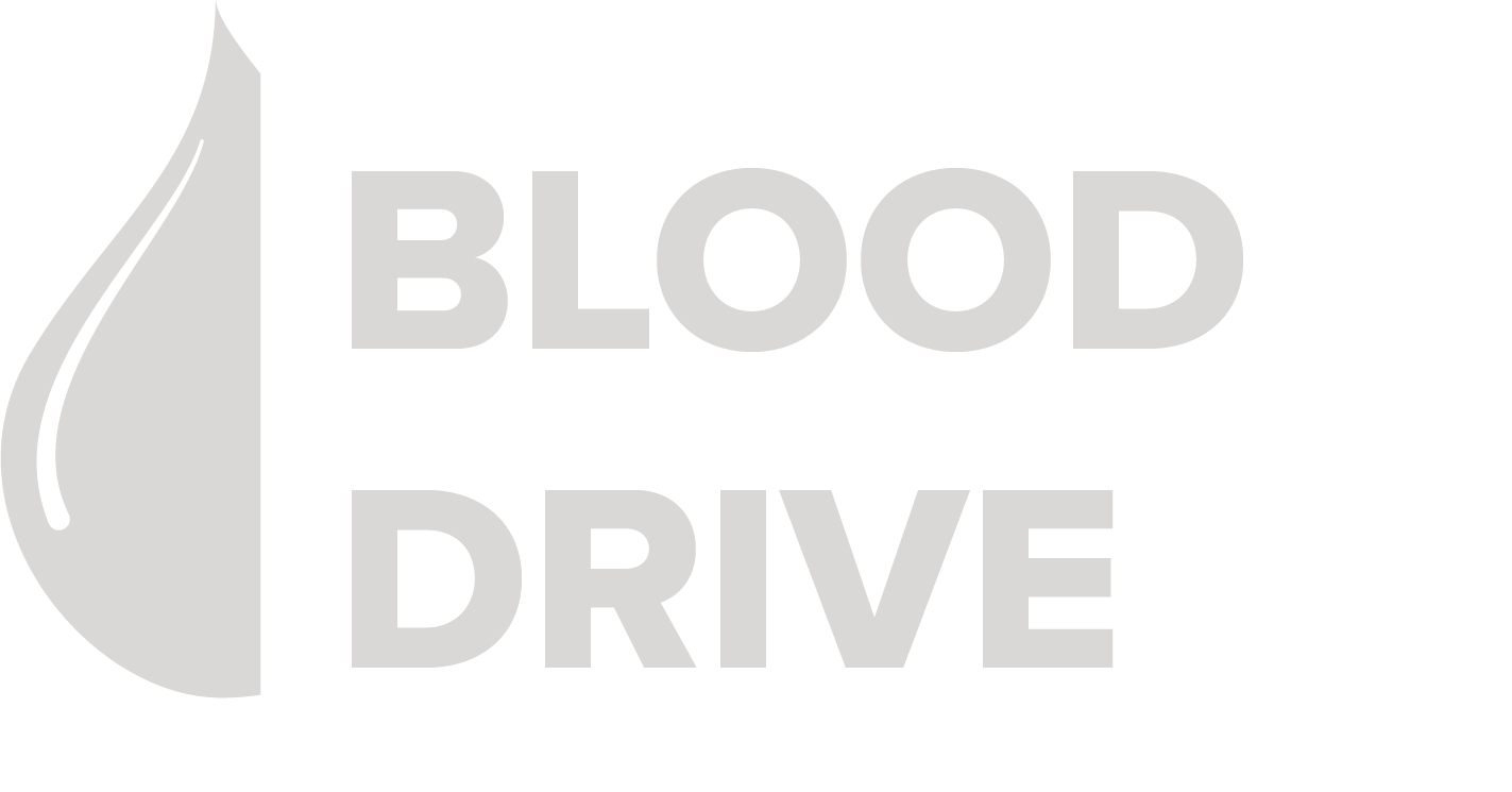 Blood Drive icon lt grey3 Blood drive word and half drop