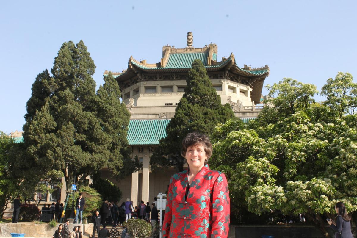 Chancellor Ford in Wuhan, China