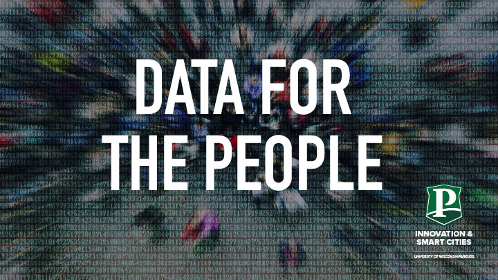 image of a crowd of people with data numbers on top