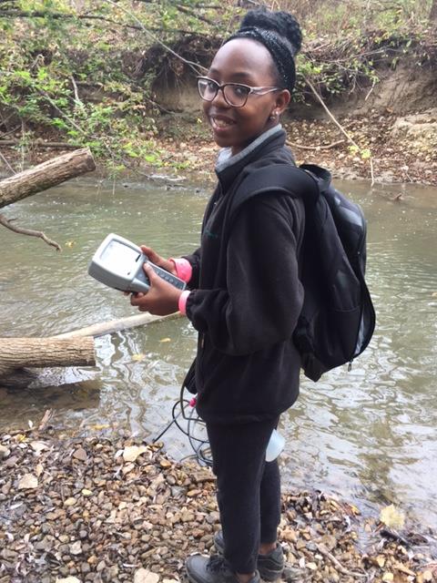 Student poses for photo.