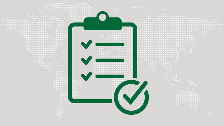 ICON FOR CHECKLIST on paper