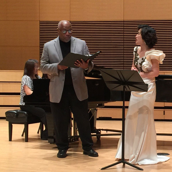 Professor Kinchen with Professor Zhang Professor Kinchen with Professor Zhang