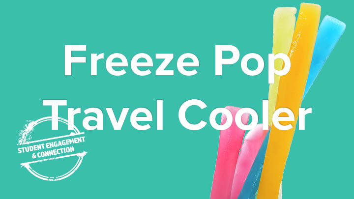 blue background freeze pops popsicles multi colored