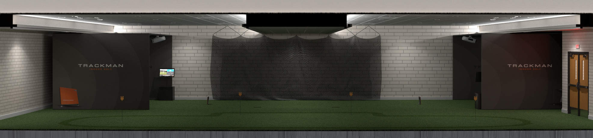 Mark Olsen Rendering 01 Mark Olsen Indoor Golf Center Rendering 01
