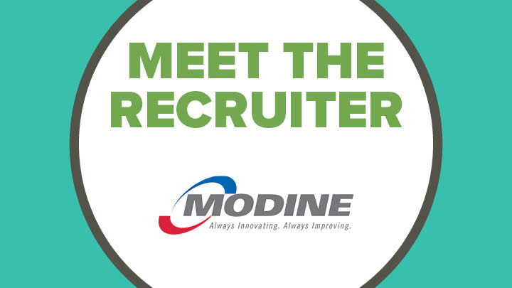 Meet the Recruiter: Modine