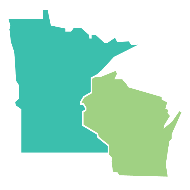 image of Minn and WI