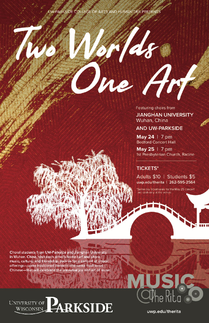 Two Worlds One Art poster