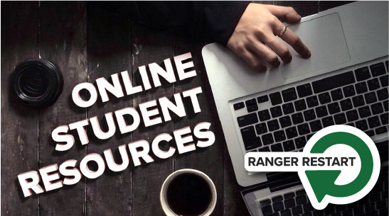 online student resources course self enroll button