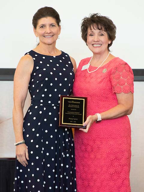 Penny Lyter and Chancellor Ford